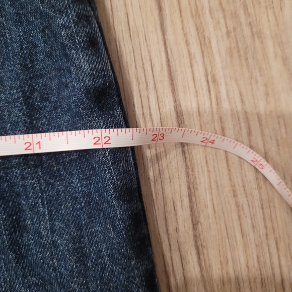 Lee Straight Leg 100% Cotton Sturdy Blue Jeans Size 38 x 32 - Picture 8 of 11